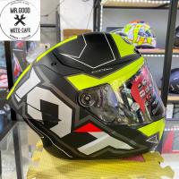 ราคา หมวกกันน็อค KYT TT COURSE รุ่น Electron Matt Black/Yellow (ด้าน) (6929630750)