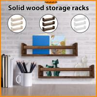 ราคา 3ชิ้นชั้นลอยสําหรับผนังไม้ติดผนังชั้นวางหนังสือติดตั้งง่ายสําหรับห้องนอน ร้านค้า6953 (41855413403)