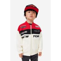 ราคา H&M(เอชแอนด์เอ็ม) แจ็คเก็ตหนังพิมพ์ลาย เด็กผู้ชาย 1209075_1 (22157952867)