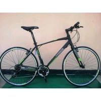 ราคา ใหม่จักรยานไฮบริทTRINX รุ่น free1.0สีดำด้านเขียวอลูเบา (4450656013)