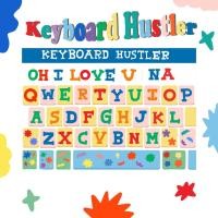 ราคา Keyboard Hustler: สติ๊กเกอร์ตัวอักษร (15763972056)
