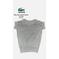 ราคา เสื้อแบรนด์มือ 2 แบรนด์ Lacosteสภาพไม่มีตำหนิ (40162704845)