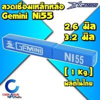 ราคา GEMINI ลวดเชื่อมเหล็กหล่อ Ni55 2.6 มิล , 3.2 มิล [บรรจุ 1กก.] เหล็กหล่อ เจมินี่ ลวดเชื่อม เชื่อม (9716355442)