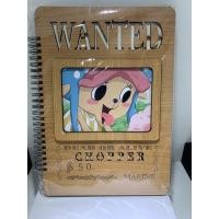 ราคา สมุดปกไม้ลายช๊อปเปอร์onepiece (14405537109)