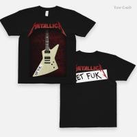 ราคา สีขาว a เสื้อวง H METALLICA คอกลมผ้าฝ้ายลิขสิทธิ์แท้ 100% ทัวร์ท็อป เสื้อผ้าวินเทจแขนสั้น (18686218085)