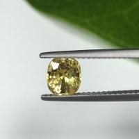 ราคา บุษราคัม ศรีลังกา 1.43ct ไม่เผา พลอยดิบ unheated yellow sapphire สวยไฟดีมาก (12848024497)