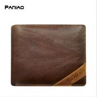 ราคา PANIAO VT 9192 กระเป๋าสตางค์พับผู้ชายหนังแท้ (25279569807)