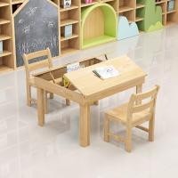 ราคา โต๊ะเด็ก โต๊ะเขียนหนังสือเด็ก ทำการบ้านไม้ยางพารา โต๊ะอ่านหนังสือแบบยกได้ (43854250390)