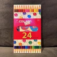 ราคา สีไม้ colleen 24 สี แบบ 2 หัว (5432181250)