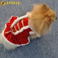 ราคา เป็นตัวเอก สุนัขแต่งตัวชิวาวาคริสต์มาสอบอุ่นสีแดงสัตว์เลี้ยงฤดูหนาวเสื้อผ้าสุนัข (42375403776)