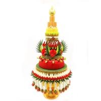 ราคา กรวยอุปัชฌาย์ / กรวยประยุกต์ สีแดง (ใหญ่) จำนวน 3 ต้น (6444308100)