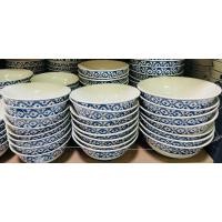 ราคา ถ้วยเซรามิคเข้าไมโครเวฟได้ ลายครามสีสันสวยงาม วัสดุเกรดดี ทนความร้อน ถ้วยลายคราม (24326991515)