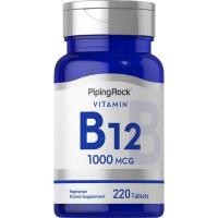 ราคา PipingRock Vitamin B-12 1,000 mcg. (220Tablets) วิตามินบี12 B12 (25611456328)