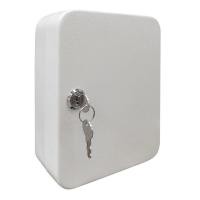 ราคา ตู้ใส่กุญแจ 20 ดอก ที่แขวนลูกกุญแจ กล่องเก็บกุญแจ มีฝาปิดที่ล็อค key box เก็บดอกกุญแจ ตู้เหล็กแขวนติดผนัง มีกุญแจล็อค (12121581282)