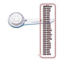 ราคา อะไหล่แท้/ใหม่เบิกศูนย์/หัวฝักบัวอาบน้ำเครื่องทำน้ำอุ่นฮิตาชิ/HITACHI (ฮิตาชิ)/HES-35R*002/SHOWER HEAD SH7001 (25142997663)