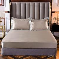 ราคา ผู้ผลิตผ้าคลุมเตียงสีทึบ Wechat Business ชุดผ้าคลุมเตียงเดี่ยวขายดีไหมไหมขายส่งผ้าคลุมเตียงผ้าไหมน้ําแข็งล้าง (56551908929)