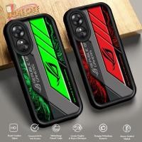 ราคา เคสพรีเมี่ยมเข้ากันได้สําหรับ OPPO A17 Motif [ ROG4 ] Cover Handphone Casing Softcase Glossy Anti-Fungus (56951916466)