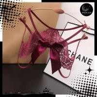 ราคา กางเกงชั้นใน จีสตริง แบบเปิดเป้า สีดำ สีบานเย็น สีเทา G-009 พร้อมส่งจากไทย (11046384191)