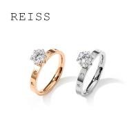 ราคา แหวนไทเทเนียมโรสโกลด์ 1 กะรัตเพชรก้ามปูเพชรเม็ดเล็ก (สำหรับผู้หญิง)01 (28661216150)