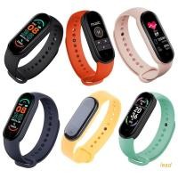 ราคา ตะกั่ว M6 สมาร์ทวอทช์ นาฬิกาสปอร์ต สายรัดข้อมืออัจฉริยะสําหรับผู้ชายและผู้หญิง ompass Heart Rate Monitor กันน้ํา (43466631536)