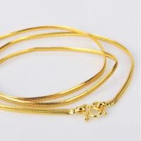 ราคา สร้อยคอทอง น้ำหนัก2สลึง ยาว18นิ้ว ลายกระดูกงูแบน ทองโคลนนิ่งเหมือนแท้ 0431 (29042723959)