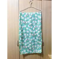 ราคา ผ้าคลุมไหล่ ผ้าพันคอ สีเขียวอ่อน (3862587584)