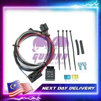 ราคา ไฟทํางานรถยนต์ขับรถไฟตัดหมอกโคมไฟสายไฟรีเลย์ Loom ไฟ LED บาร์สายไฟ 40A 12V ชุดสายไฟ (29993044362)