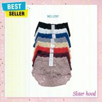 ราคา กางเกงในลูกไม้ผ้านุ่มใส่สบายขนาดฟรีไซส์ (4435058965)