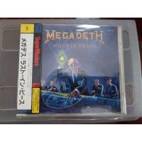 ราคา ซีดีเพลง cd music Megadeath Rust in Piece แผ่นญี่ปุ่นมือสอง สภาพดี Made in Japan (27262049418)