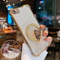 ราคา 6 Plus iPhone 6s Plus เคสใสหนาฝาครอบชุบซิลิโคนกันกระแทกเคสโทรศัพท์ CCCCA7 (44016537641)