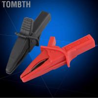 ราคา tombth คลิปเกเตอร์ขนาดใหญ่ สีแดง สีดำ การเชื่อมต่อที่ง่ายดาย การทดสอบสายไฟแบบละเอียด (44473740318)