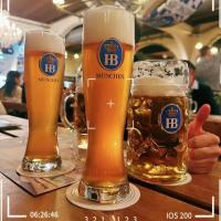 ราคา เยอรมัน มิวนิค พระราช HB แก้วเบียร์ข้าวสาลีวาดแก้วเบียร์แก้วความจุขนาดใหญ่ กิ๊ก (42765648913)
