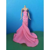 ราคา Barbie ชุดราตรียาวสีชมพูสดใส (25302527769)