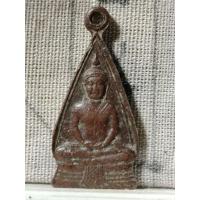 ราคา B778เหรียญหลวงพ่อโสธรสองหน้ามีหู​ เก่าไม่ทราบปี (48550380310)