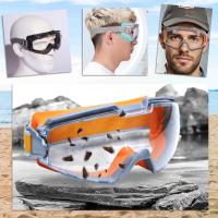 ราคา แว่นตากันลม แว่นตา นิรภัย แว่นตาช่าง ขับมอเตอร์ไซต์ กันลม กันฝุ่น ออกกำลังกาย Safety รุ่นอัพเกรด เลนส์ใสพิเศษ (43325140085)