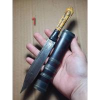 ราคา เครื่องรางมีดหมอลานนน่องสิงห์หลวงพ่อเดิมใบ5นิ้วยาวรวม9นิ้วเก่าๆๆสวยมากง า แท้ (26385874437)