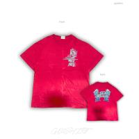 ราคา Piko แขนสั้น สีแดงบานเย็น (43306027405)