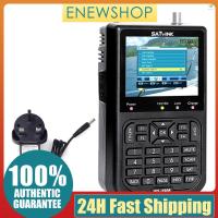 ราคา Enew)satlink WS6906 เครื่องวัดสัญญาณดาวเทียมดิจิทัล หน้าจอ LCD 3.5 นิ้ว (21578483664)