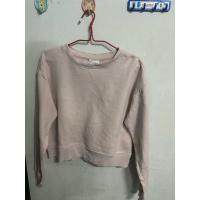 ราคา เสื้อแขนยาวทรงครอป Gap สีชมพูพาสเทล ของแท้ (25038561002)