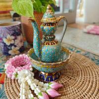 ราคา ที่กรวดน้ำ ขนาดเล็ก Minimal ลายไทยเบญจรงค์ (25484101900)