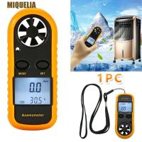 ราคา MIQUELIA เครื่องวัดความเร็วลม, จอแสดงผล LCD 0-30m/s เครื่องวัดความเร็วลมแบบดิจิตอลช่วง, GM816 -10°ค ~ 45°C 30m/s Mini Air Velocity Meter วัดแรงลม (45601978697)