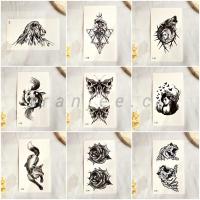 ราคา TEMPORARY TATTOO สติกเกอร์ 6x10 ซม.กันน้ําTATTOO TEMPORARY TATTOO สติกเกอร์กันน้ํา TEMPORARY (9192989733)