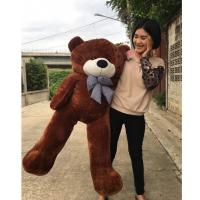 ราคา ตุ๊กตาหมี 1.2 เมตร ขนนุ่มนิ่ม หน้ายิ้มน่ารักมาก ขนาด 100 ซม. มี 3 สี น้ำตาล ช๊อคโกแลต ขาว พร้อมส่ง (9613563678)