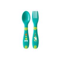 ราคา Chicco Chicco First Cutlery 12M+ Neutral ชุดช้อน-ส้อม สำหรับเด็ก (10940261711)