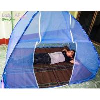 ราคา มุ้งกันยุง มุ้งสปริง มุ้งโดม มุ้งกางอัตโนมัติ มุ้งเต็นท์ แบบ 1 ประตู ขนาด 5 ฟุต 150x200 cm. (นอนได้ 2 คน) (22326618267)