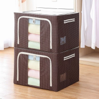 ราคา [มูลค่าสูงสุด] กระเป๋าผ้าห่มเสื้อผ้าโครงเหล็ก LS1-80916-648 สําหรับจัดเก็บอเนกประสงค์ที่สะดวก (57600792041)