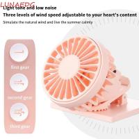 ราคา LUNAEDGE คลิปบนพัดลมขนาดเล็ก, แฮนด์ฟรีเสียงรบกวนต่ําแบบพกพาพัดลมพลังงานแสงอาทิตย์, ชาร์จ USB ส่วนบุคคล 3 เกียร์ปรับมินิพลังงานแสงอาทิตย์พัดลมเดินทาง (49251697180)
