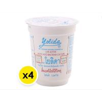 ราคา โยลิดา โยเกิร์ต รสธรรมชาติ ขนาด 150 ก. x 4 (40023778161)