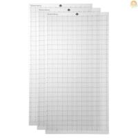 ราคา พร้อมส่ง แผ่นรองตัด แบบใส พร้อมตารางตวง 12x24 นิ้ว แบบเปลี่ยน สําหรับเครื่องพล็อตเตอร์ Silhouette Cameo Cricut Explore Plotter Machine 3 ชิ้น (23870721255)