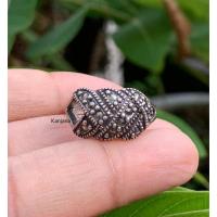 ราคา แหวนเงินแท้925แมกกาไซด์เงินหนาสวยไซร์52-53 (42522746059)